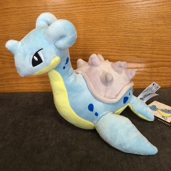 NWT Pokemon Center Lapras Plush 2016 - Picture 9 of 14